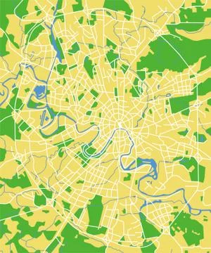 Moscow Stock Illustration