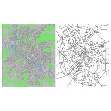 Moscow Stock Illustration