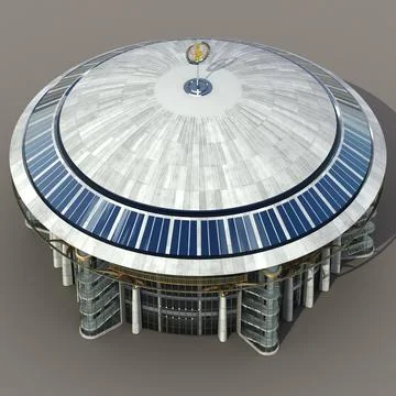 Moscow International House of Music 3D Model