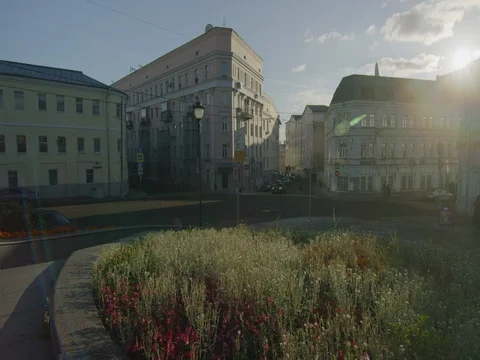 Moscow Khitrovskaya Square Stock Footage 80977193