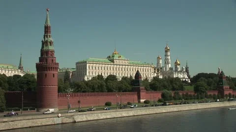 Moscow Kreml Stock Footage