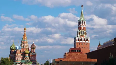 Moscow Kremlin and Red Square, Russia Stock Footage 59785127