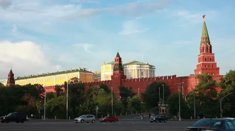 Moscow Kremlin Stock Footage 8524202