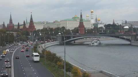 Moscow Kremlin 스톡 동영상 12319328