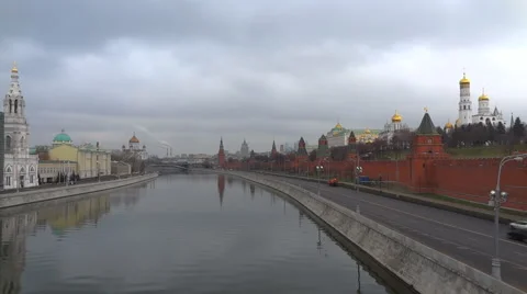 Moscow Kremlin 스톡 동영상 45155236