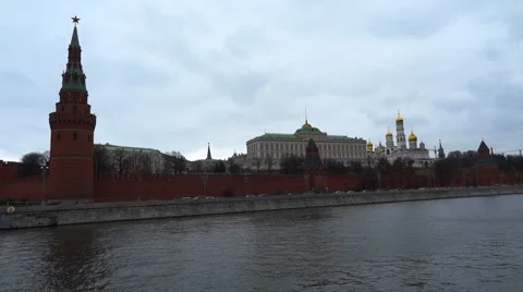 Moscow Kremlin 스톡 동영상 45178190