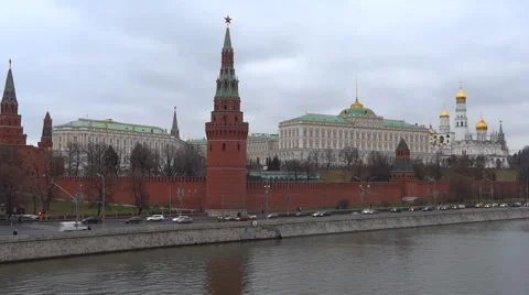 Moscow Kremlin 스톡 동영상 45178847