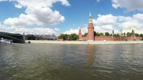 Moscow Kremlin Stock Footage 54421719