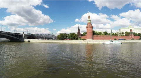 Moscow Kremlin Stock Footage 54421797