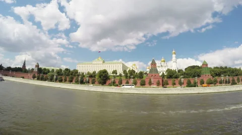Moscow Kremlin Stock Footage 54421811