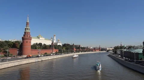 Moscow Kremlin 스톡 동영상 54598398