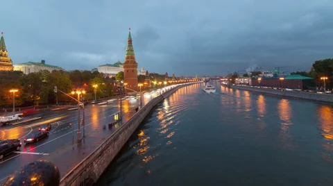 Moscow Kremlin Stock Footage 58968255