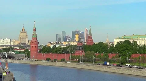 Moscow Kremlin Stock Footage 60132970