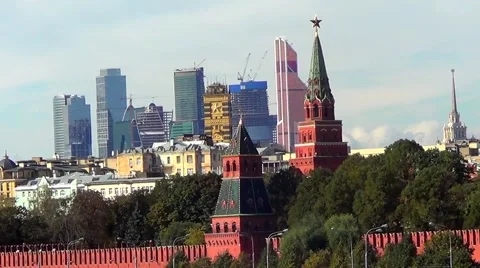 Moscow Kremlin Stock Footage 60140057