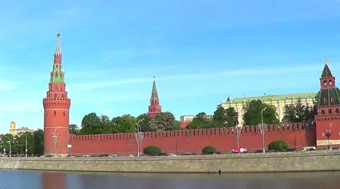 Moscow Kremlin Stock Footage 60141904