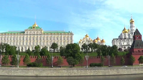 Moscow Kremlin Stock Footage 60142102