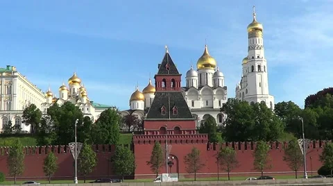 Moscow Kremlin Stock Footage 60142553