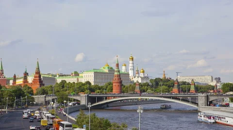 The Moscow Kremlin. Stock Footage 64910280