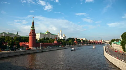 The Moscow Kremlin. Stock-Footage 65326925