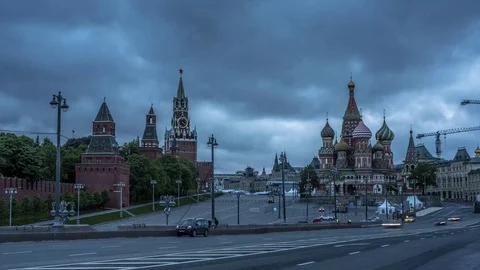 Moscow Kremlin Stock Footage 76285161