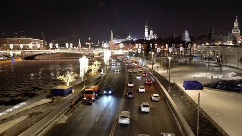 Moscow Kremlin Stock Footage 85717522