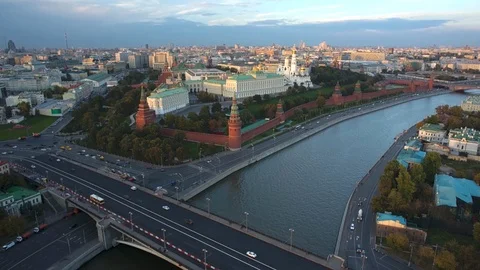 Moscow Kremlin Stock Footage 87065911