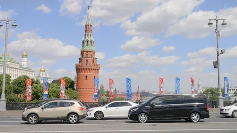 Moscow Kremlin Stock Footage 111275384