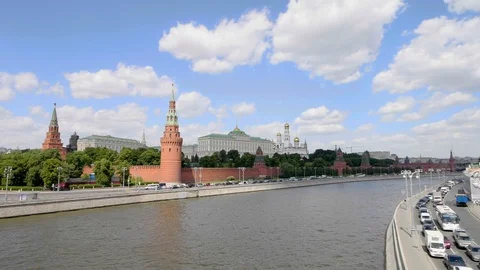 Moscow Kremlin Stock Footage 111275396