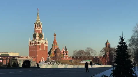 Moscow Kremlin 库存影片 195023246