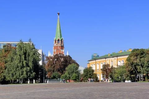 Moscow Kremlin inside Stock Photos
