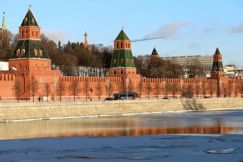 The moscow kremlin Stock Photos
