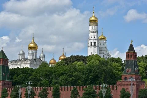 The Moscow Kremlin. Stock Photos