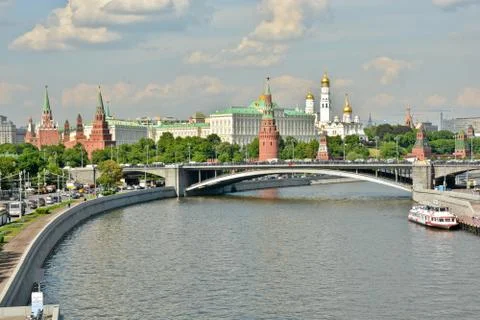 The Moscow Kremlin. Stock Photos
