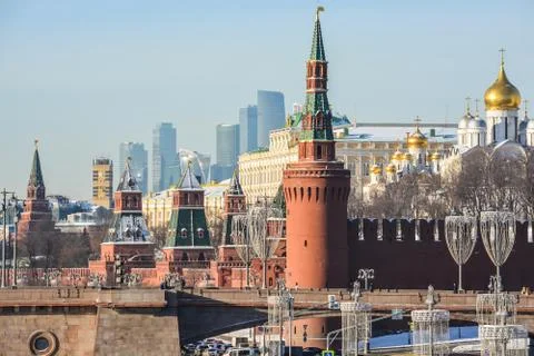 The Moscow Kremlin. Stock Photos