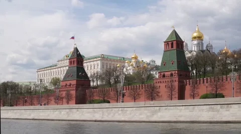 Moscow. Kremlin Towers 스톡 동영상 63311360