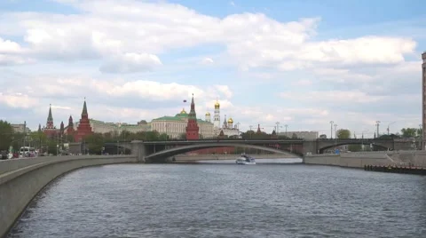 Moscow. Kremlin Towers Stock Footage 63311380