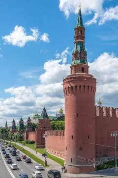 Moscow Kremlin view Stock Photos