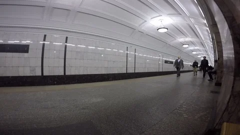 Moscow Metro Stockbeeldmateriaal 94101490