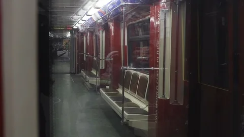 Moscow metro Stock Footage 101882882