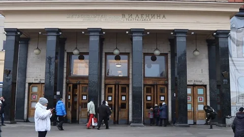 Moscow metro Stock Footage 102126468