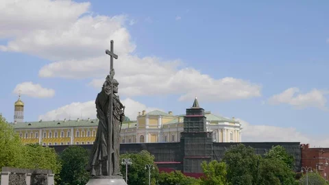 Moscow Monuments 库存影片 111275287