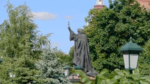 Moscow Monuments 库存影片 111334152