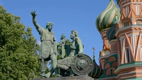 Moscow Monuments, Kremlin Stock Footage 111334359