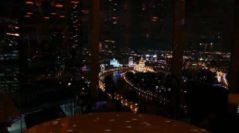 Moscow at night 스톡 동영상 68951840