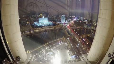 Moscow at night 動画素材 74151605