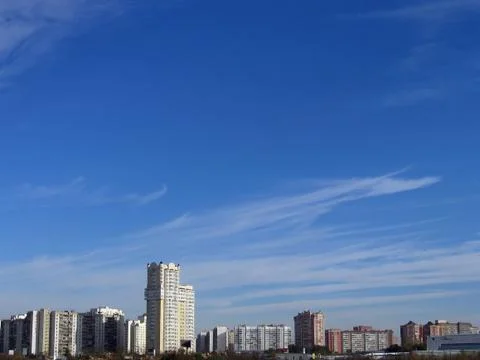 Moscow panorama Stock Photos