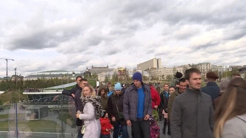 Moscow park 스톡 동영상 97664853