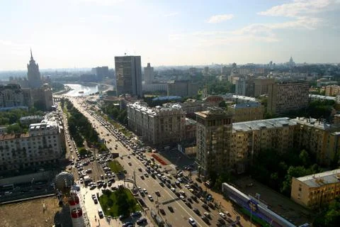 The Moscow prospectus Stock Photos