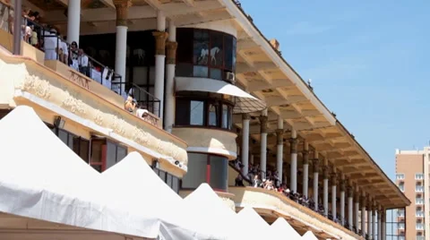 Moscow Racetrack Stock Footage 7728876