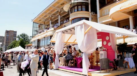 Moscow Racetrack Stock Footage 7728885